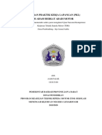 Laporan Praktik Kerja Lapangan 1 PDF