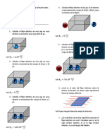 Lista de Ejercicios de Flujo Electrico y Ley de Gauss 2019