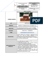 Ficha Tecnica Panela PDF