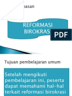 Reformasi birokrasi