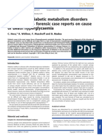 Diabetic Post Mortem PDF