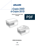 Olivetti d-Copia200D_201D-UserGuide