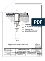 Main Gate Enterance Road Crossing