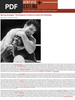 Barring Strangles_ the Evolution of Catch-As-Catch-Can Wrestling