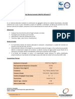 Ficha Tecnica Del Concreto 1500 Psi