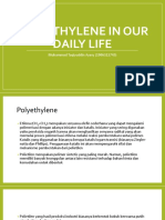 Polyethylene in Our Daily Life