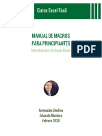 Manual de Macros para Principiantes - Excel Fácil