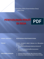 Kaidah Penyusunana Peraturan Di Desa