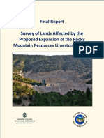 CNHP Glenwood Quarry Ecological Survey 2018-19
