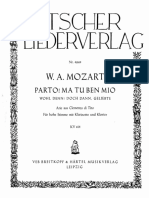 (Free Scores - Com) - Mozart Wolfgang Amadeus Parto Ma Tu Ben Mio Act I de La Clemenza Di Tito 70768 PDF