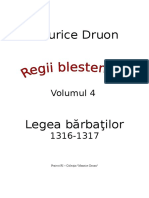 Regii Blestemati - Legea Barbatilor