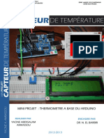 Pfe Thermometre A Base - Du - Arduin PDF