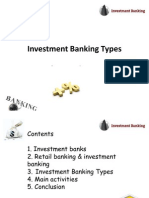 Investment Banking Types - CB