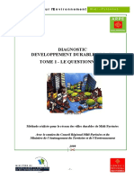 Diagnostique DEVELOPPEMENT DURABLE URBAIN 1 PDF