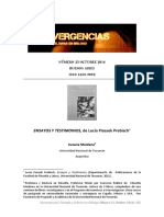 ENSAYOS Y TESTIMONIOS, de Lucía Piossek Prebisch.