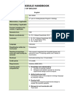 The Module Handbook - Scientific Method and Reserach Design