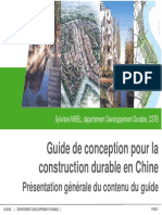 Guide de Conception Pour La Construction Durable en Chine