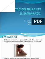 Alimentacion Durante El Embarazo