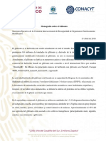 Monografia Sobre Glifosato y Su Impacto en La Salud Humana