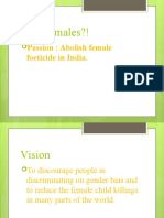 Female Foeticide