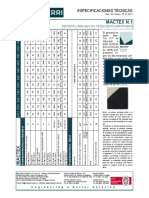 TDS MX Ficha Técnica Mactex N1 PDF