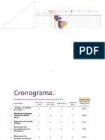 Planificador de proyectos de Gantt1.