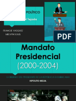Mandato Presidencial 2000-2004