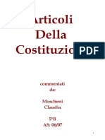 Articoli della costituzione commentati.doc