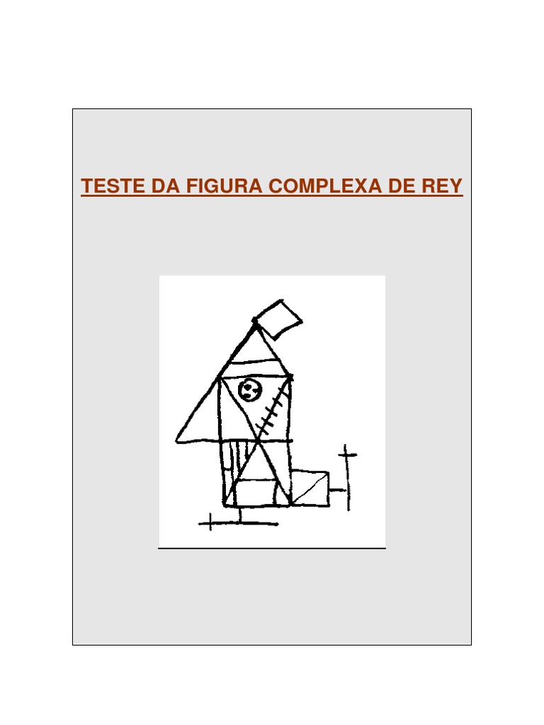 Teste Rey: Avaliação de Memória Visual | PDF