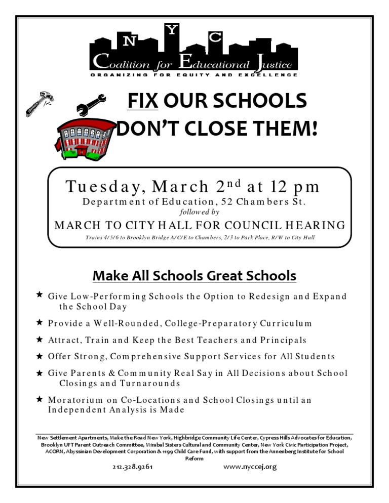 Fix Our Schools Pdf