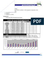 Excel Exercício 10 - Formatação de Tabelas, Cálculos e Gráficos