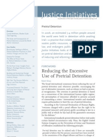 SHAW Reducing The Excessive Use of Pretrial Detention