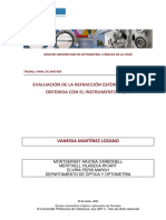 2011evaluación de La Refracción Esférica Objetiva Obtenida Con El Instrumento OQAS