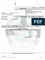 Desprendible de pago de asignación para Antonio José Luis Borja