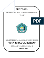 Contoh Proposal Bop