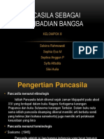 K8 Pancasila Sebagai Kepribadian Bangsa