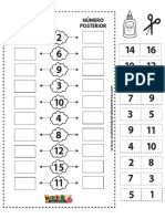 Número Anterior y Posterior PDF