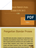 Standar Proses Pada Kurikulum 2013