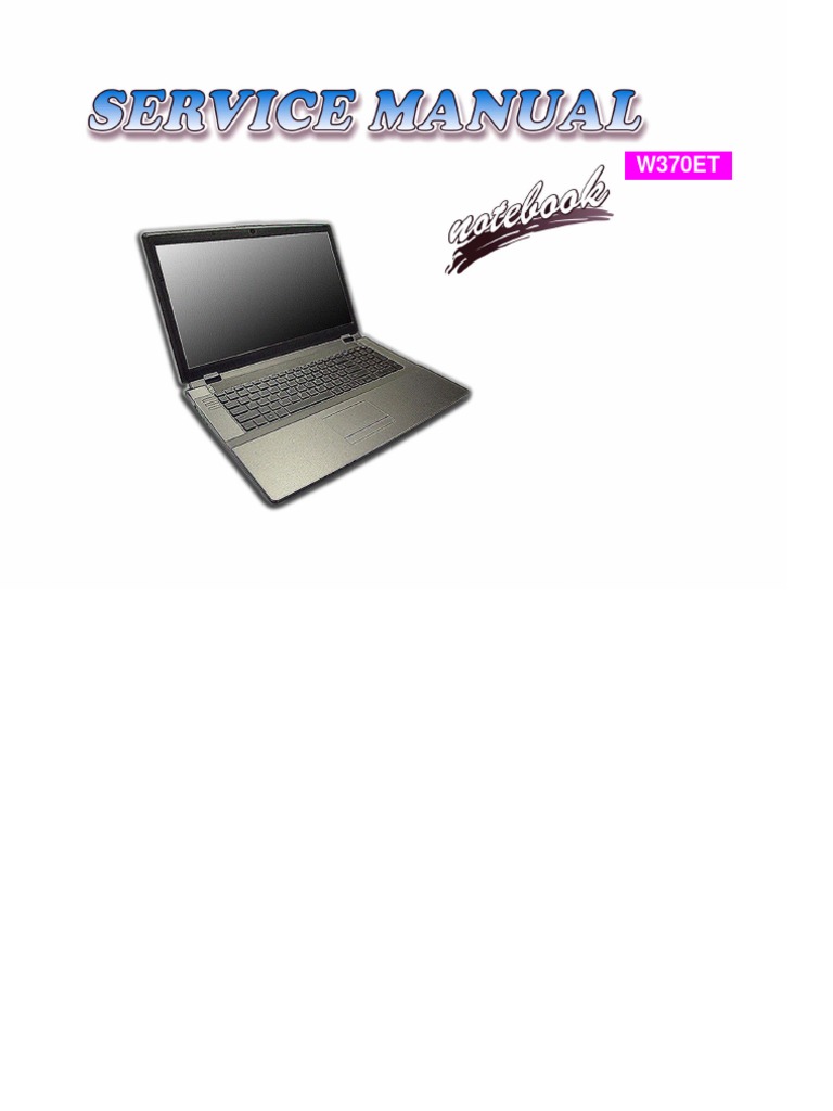 Clevo W370et Service Manual Pdf Electrical Connector Graphics Processing Unit