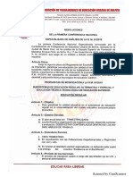 2018.CTEUB.RESOLUCIÓNES DE LA CONFERNCIA NACIONAL ESPECIALIZADA