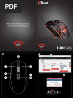 Trust GXT 160 Ture Gaming Muis PDF