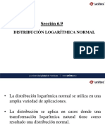 6.9 y 6.10 DISTRIBUCIONES LOG NORMAL Y WEIBULL