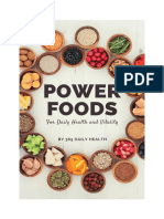 Power Foods For Daily Health and Vitality