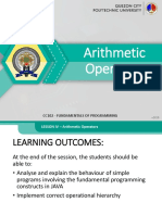 CC102 - lesson 4 bsit_ppt Operators.ppt