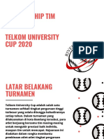 Contoh Proposal Sponsorship (Proposal Sponsorship Tim Telkom, Telkom University Cup) 2020