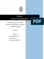 Termodinámica Práctica - Sensor de Calor