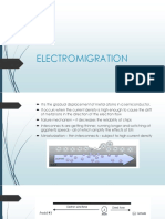 ELECTROMIGRATION