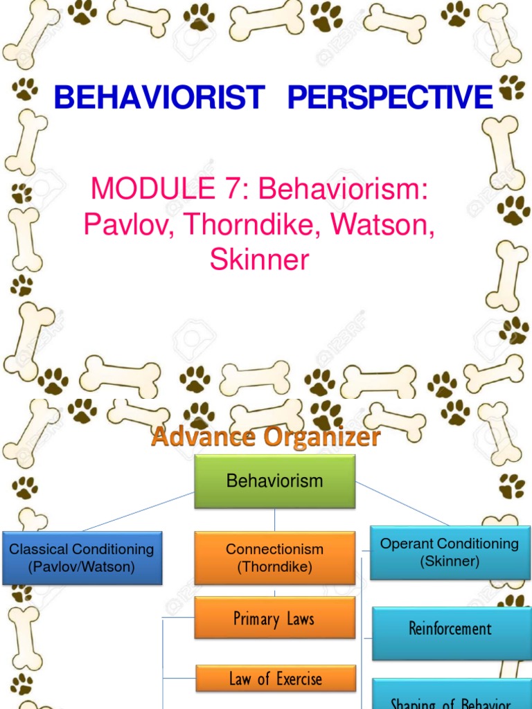 The Behaviorist Perspective | PDF | Reinforcement | Behaviorism