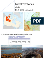 Northwest Territories Capital and Industries