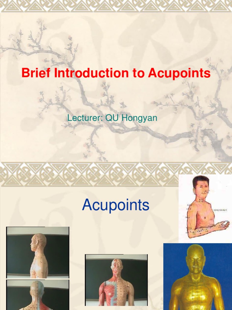 Overview of Acupoints and Their Uses | PDF | Acupuncture | Meridian ...